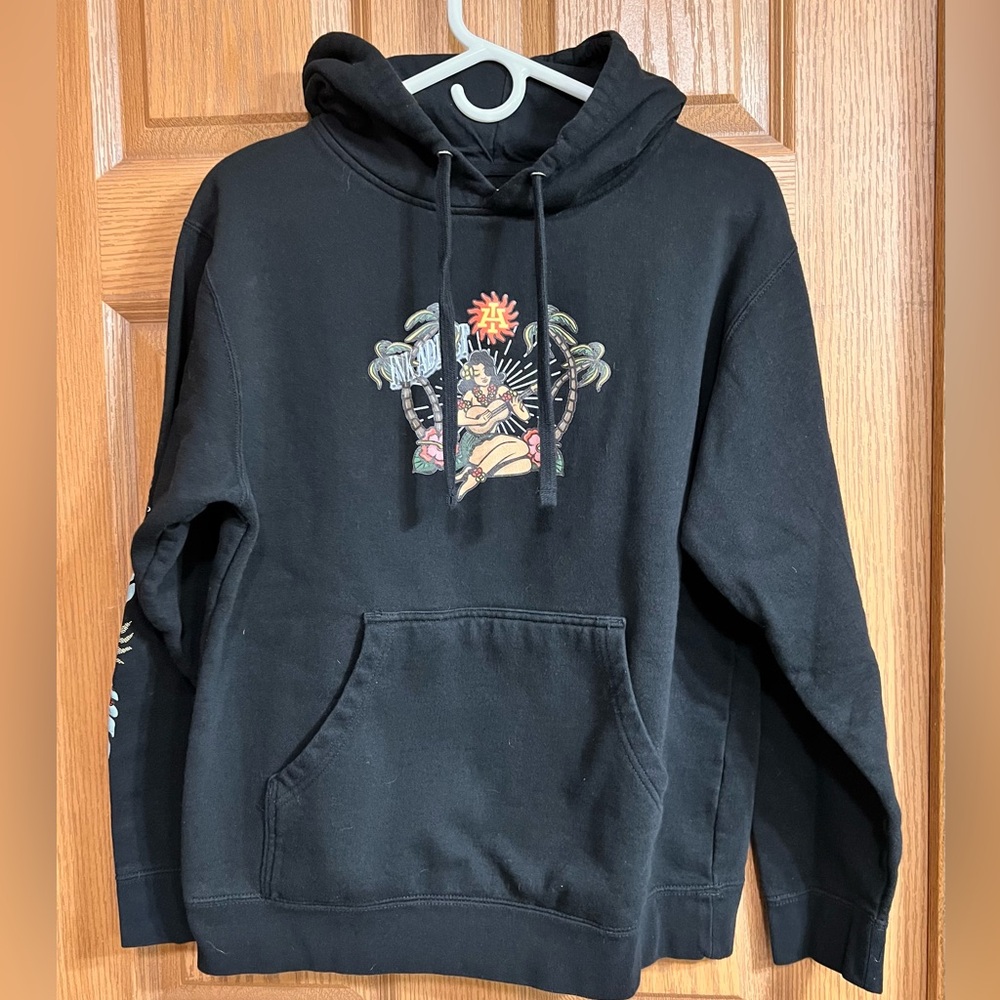 Ink Addict Hula Pinup Hoodie